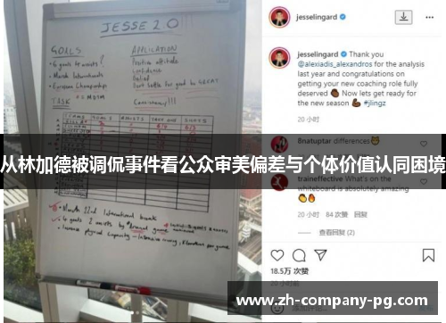 从林加德被调侃事件看公众审美偏差与个体价值认同困境